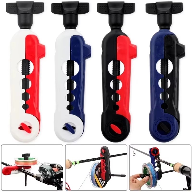 Fishing Line Winder - 2/1 Stück Angelschnurwickler Tragbare Spulenmaschine für
