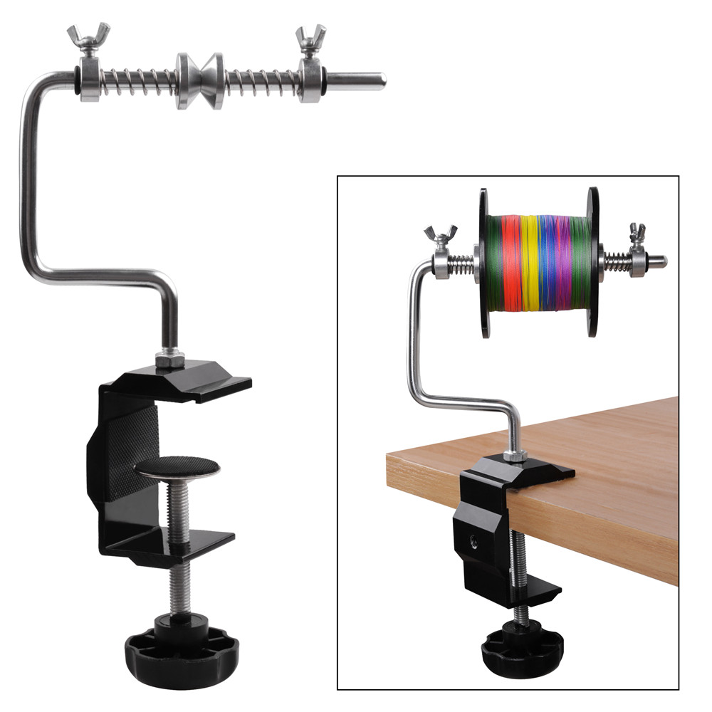 Fishing Line Winder - Tragbarer Angelschnurwickler mit Klemme, verstellbarer, stabiler