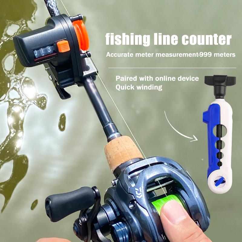 Messzähler 0-999M Angelzubehör – Monofilament Line Bewertung und Preis