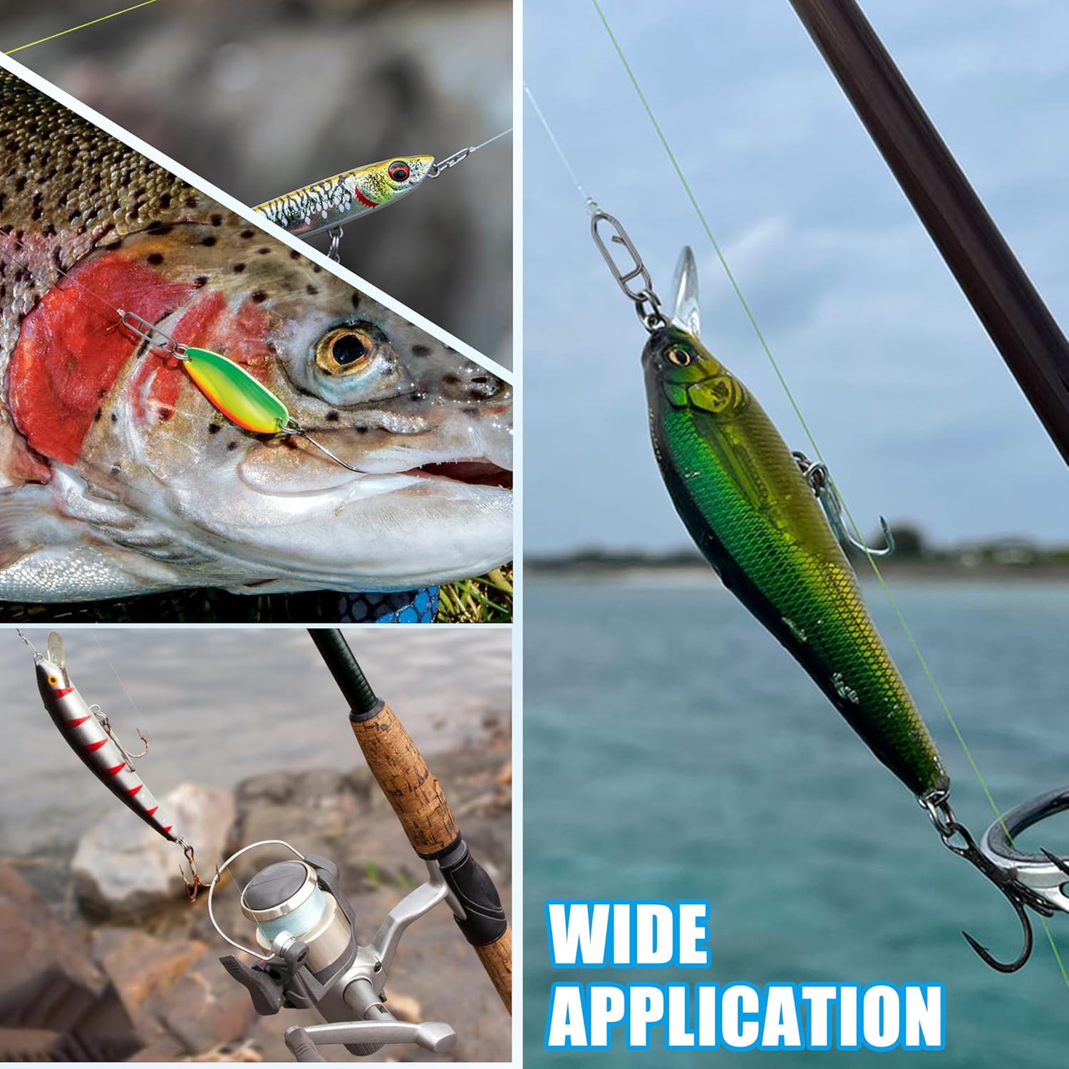 9KM Angeln Snap Kit 110 stücke – Saltwater Line Bewertung und Preis