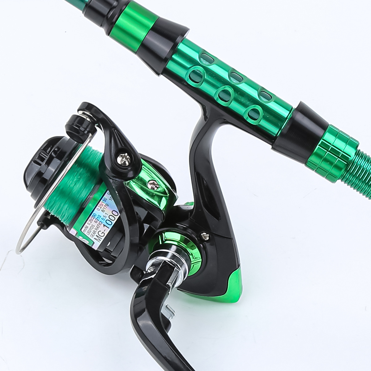 1,8 Meter Grüne Carbon-Telesko – Fishing Line Spooler Bewertung und Preis